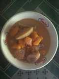 21.Kolak Ubi,Pisang,Sagu mutiara & Labu Orange