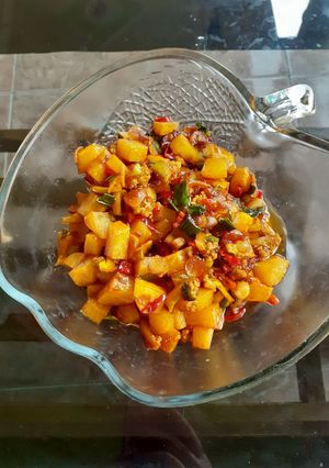 Foto resep Tumis Kentang Pedas