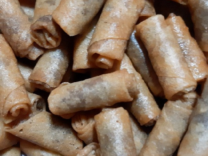 Resep Lumpia serundeng kelapa kreeesss kriuk, Bisa Manjain Lidah