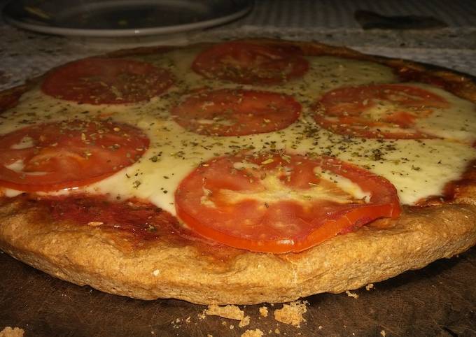 Cómo hacer masa de pizza 100% proteica. Receta y preparación.