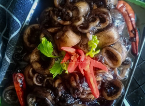 Gambar Sotong Masak Hitam