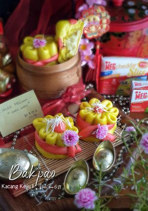 Foto resep 310. Bakpao Kacang Keju || 包子