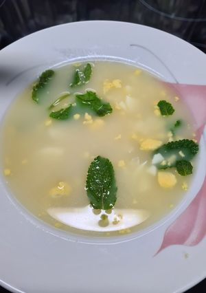 Foto principal de 106. Sopa de Piñones y Huevo Cocido