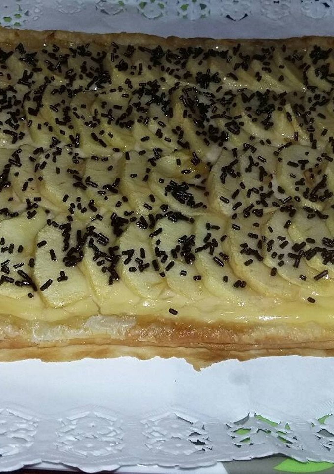Una foto de Tarta de manzana