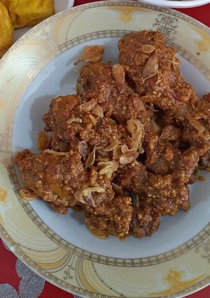 Foto resep Ayam goreng sambal kacang jeletot