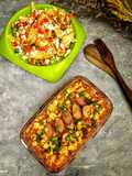 Lasagna Bolognese dan Nachos : Kulit Pangsit