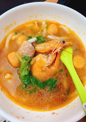 Hình của món Bánh canh tôm.