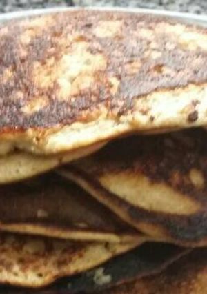 Una foto de Pancakes de avena