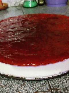 Una foto de Cheesecake sin horno