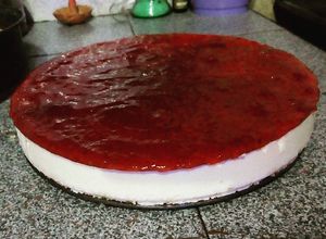 Una foto de Cheesecake sin horno