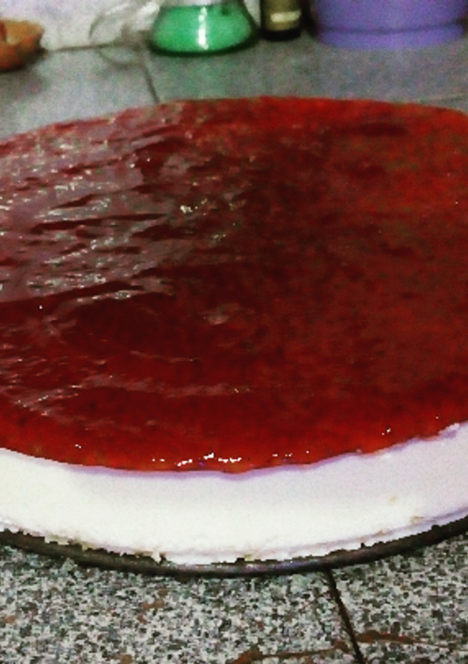 Una foto de Cheesecake sin horno