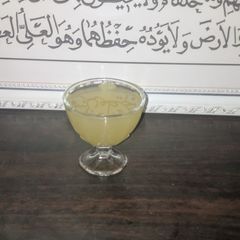 A picture of Pineapple,cucumber and ginger juice.
