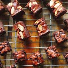 รูปของ Fudgy brownies