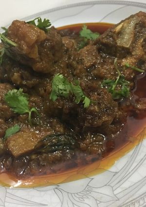 A picture of Bhona Gosht | Beef Curry  #CookpadSehri #Ramadan5weeksChallenge.