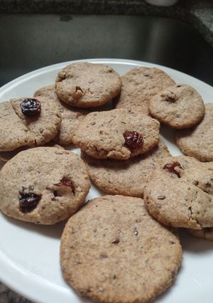 Una foto de Galletitas de chía y lino veganas☕🍪