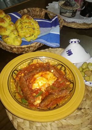 صورة لوصفة عجة تونسية بالمرقاز