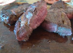 Una foto de Bife ancho a las brasas