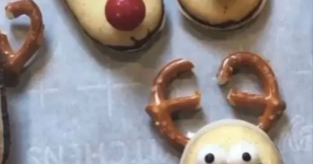 Rudolf Cookies Recipe By Mish