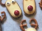 A picture of pretzel dessert