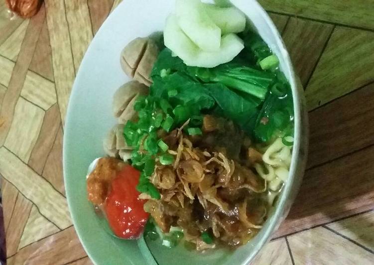 Resep Mie ayam homemade, Bisa Manjain Lidah