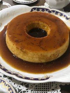 Una foto de Flan de Huevo