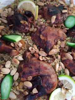 صورة لوصفة الكبسه😋 من دياتي 😋