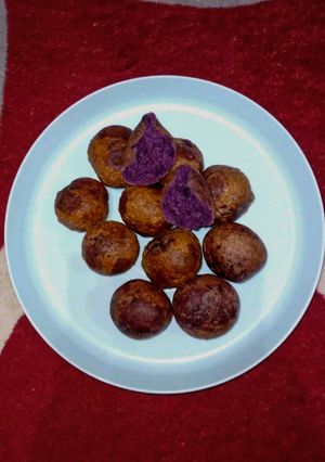 Foto resep BOLA-BOLA UBI UNGU