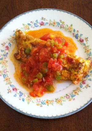 Una foto de Omelette Roussillon