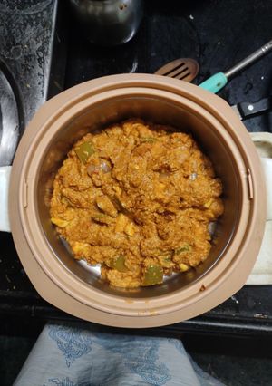 A picture of Kadai paneer.