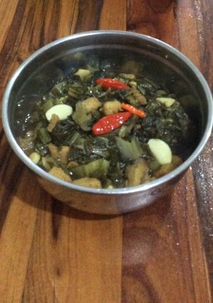 Foto resep Sayur Asin Tahu