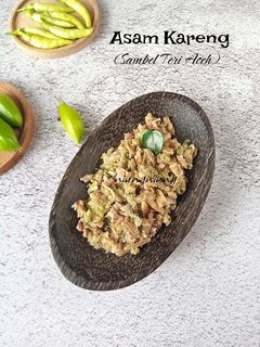 Foto resep Asam Kareng (Sambel Teri Aceh)