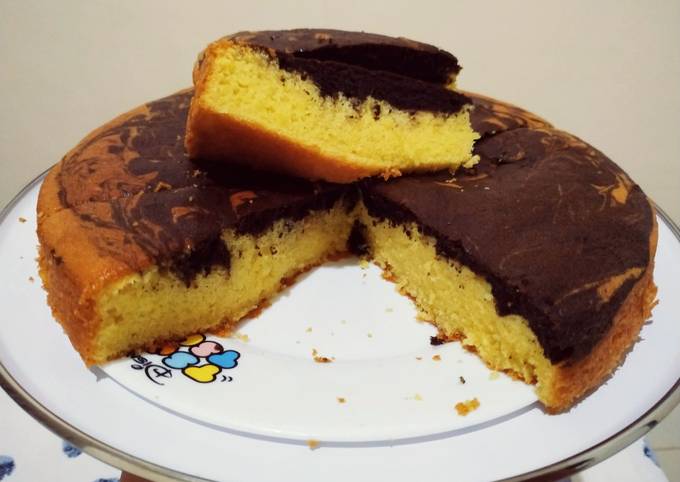 Marmer Cake Ekonomis Tapi Ngga Bikin Seret 😁 foto resep utama