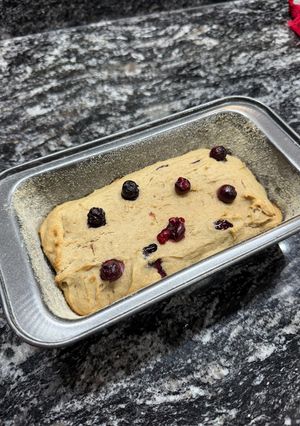 Una foto de 🍌🫐 Budín de banana y arándanos (apto bebés 6m+ y BLW)
