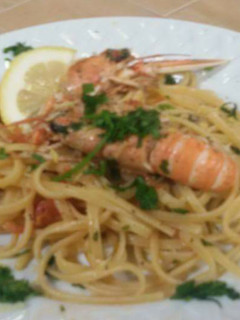 Foto di Linguine con Scampi e Limone