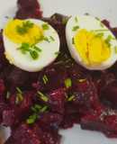 Pino de beterragas (remolacha)