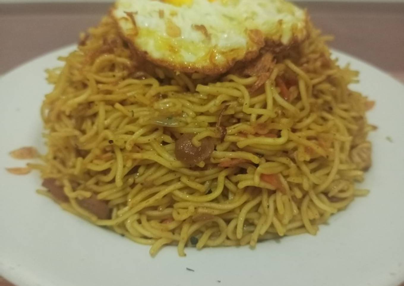 Mie Goreng Lada Hitam