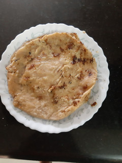 A picture of Khoya sweet chapati.