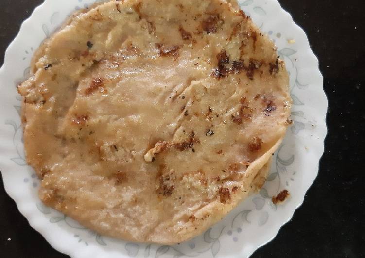 Simple Way to Make Homemade Khoya sweet chapati