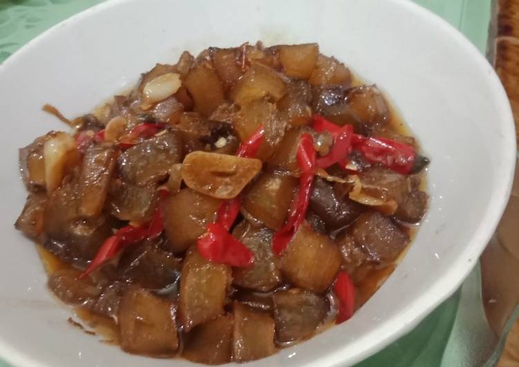 Tumis kulit sapi simpel ala Pawon Anna Yude