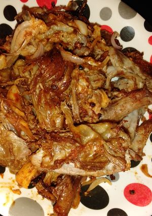 Gasasshen naman rago ainihin hoton girkin