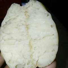 A picture of Serabi kuah duren.