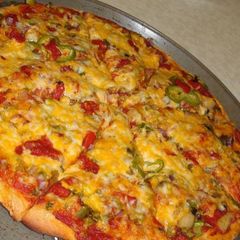 A picture of Bachelor Pizza By Chef Leo Robert.