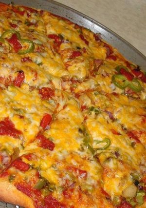 A picture of Bachelor Pizza By Chef Leo Robert.