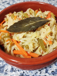Una foto de Verduras en escabeche