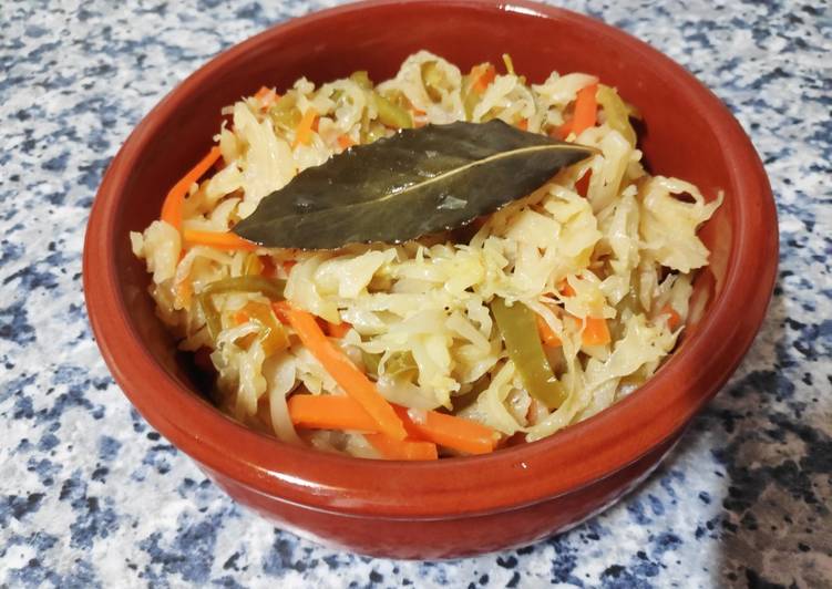 Verduras en escabeche