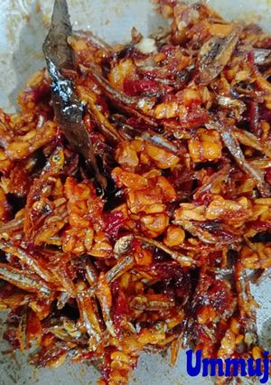 Foto resep Kering teri tempe pedas manis