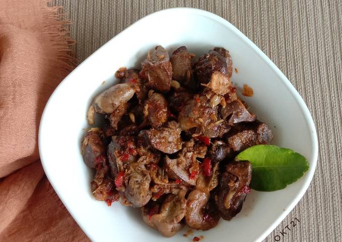 Bagaimana Membuat 190. Sambal Goreng Ati Ampela yang Bikin Ngiler