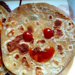 A picture of Sattu pudi.