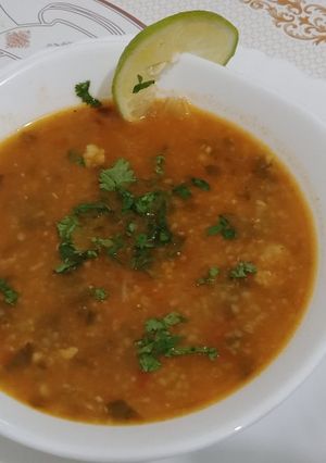 صورة لوصفة شوربة فريك