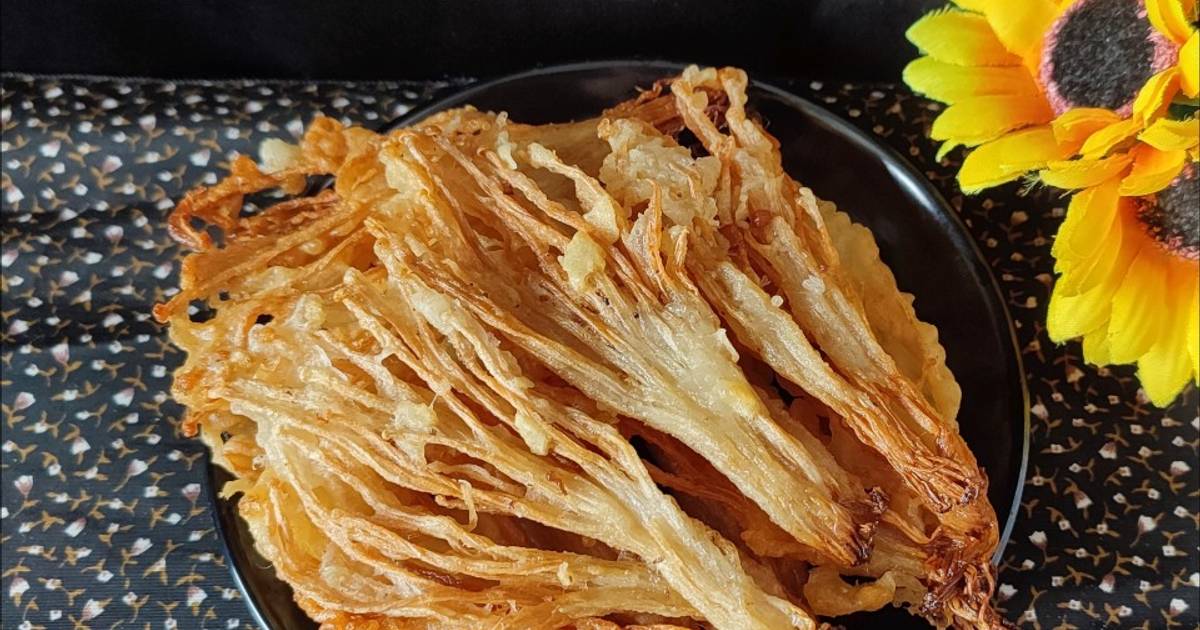 Resep Enoki Goreng Tepung Oleh Bunda Titanque Cookpad